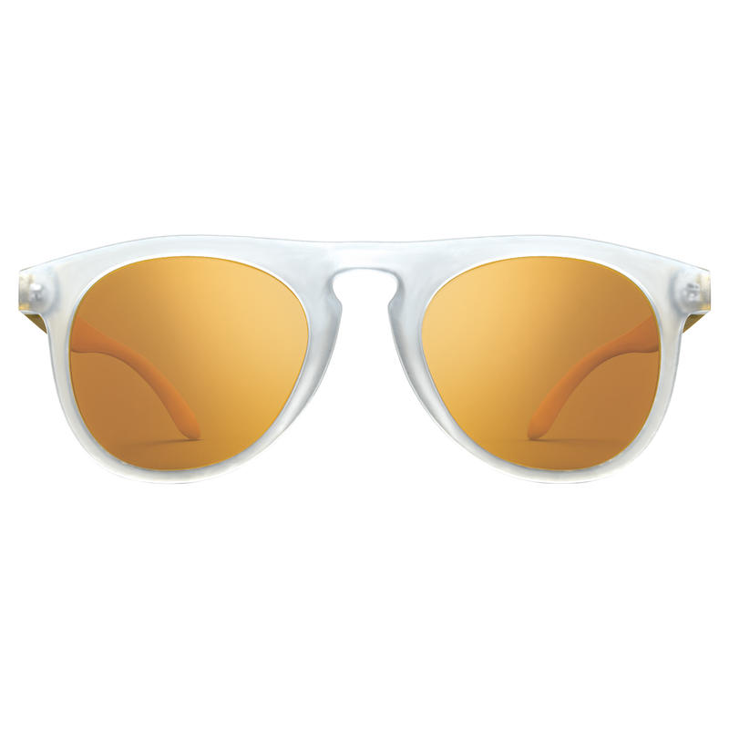 Lunettes de soleil Foxtails Gelé/Gris polarisé/Miroir éclat bronze
