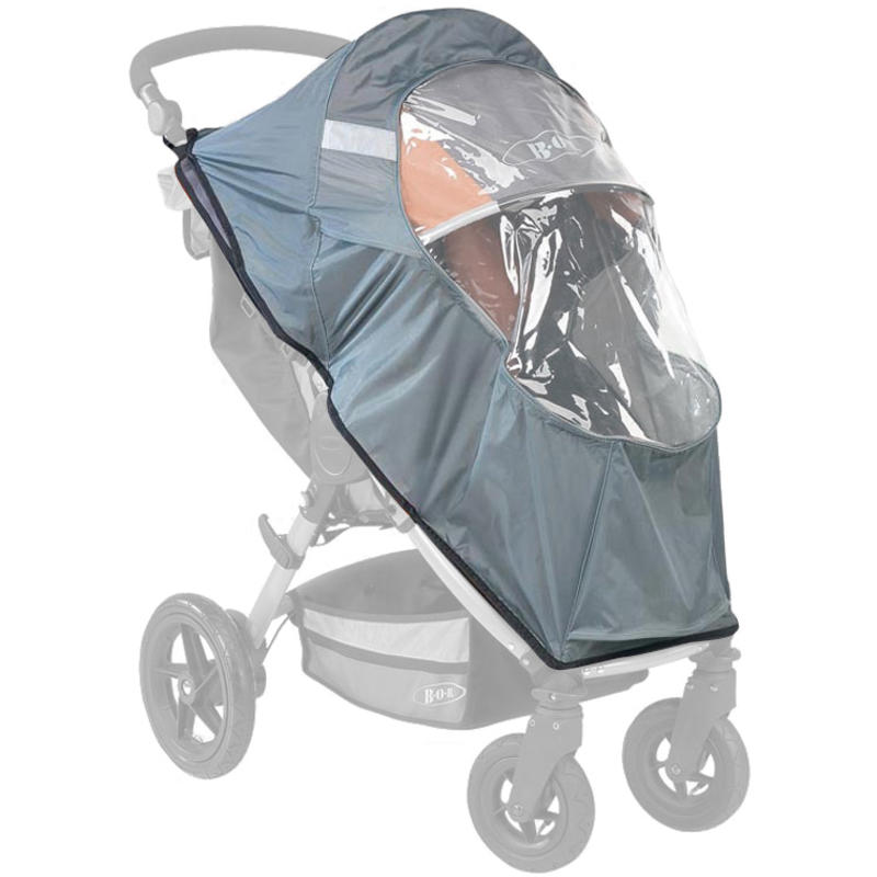 bob double stroller weather shield