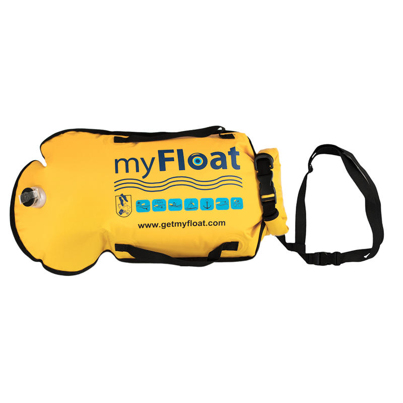 Swimming Tow Float and Watertight Dry Bag for Open Water Swimmers HUT Premium Swim Buoy Dry Bag Triathletes and Snorklers High visibility safety swim buoy be seen be safe Swimming Tow Float and Watertight Dry Bag for Open Water Swimmers HUT Premium Swim Buoy Dry Bag Triathletes and Snorklers High visibility safety swim buoy be seen be safe