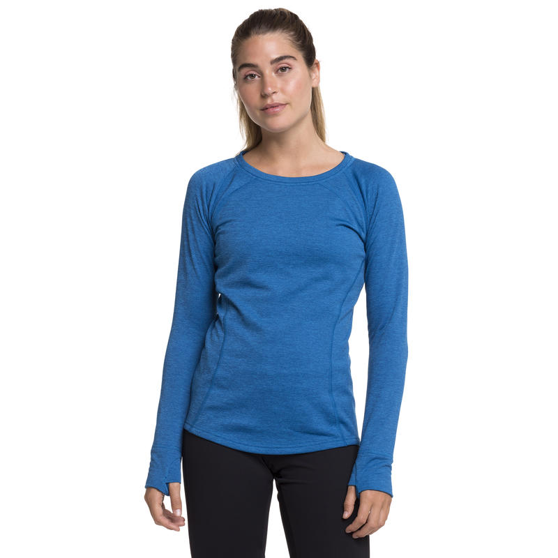 Maillot à col rond Mission Possible Bleu turc chiné
