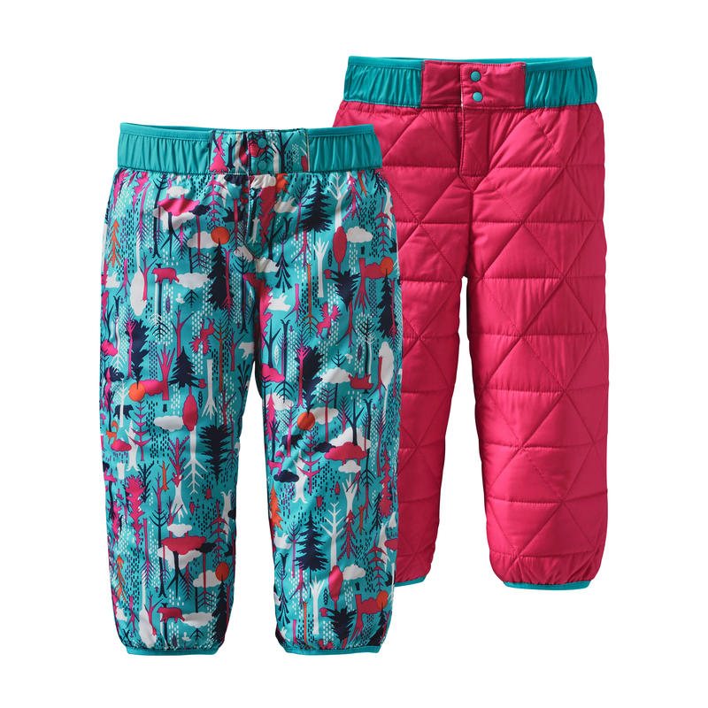 Pantalon réversible Puff-Ball Amis des pins/Bleu épique