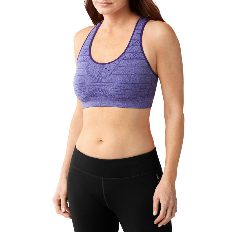 Soutien-gorge PhD Seamless Racerback Pourpre montagne chiné
