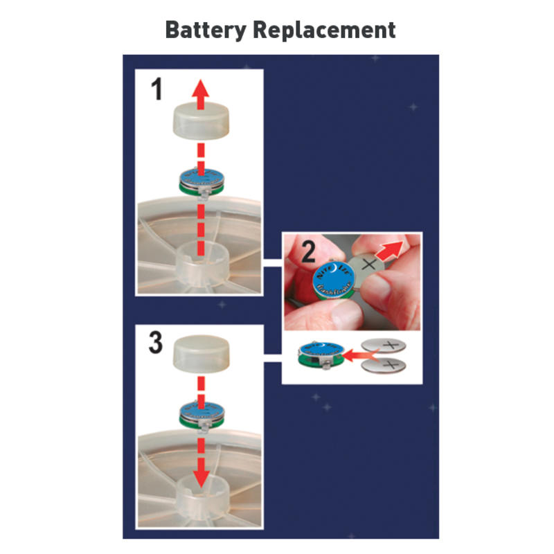 Nite Ize FlashFlight LED LightUp Flying Disc MEC