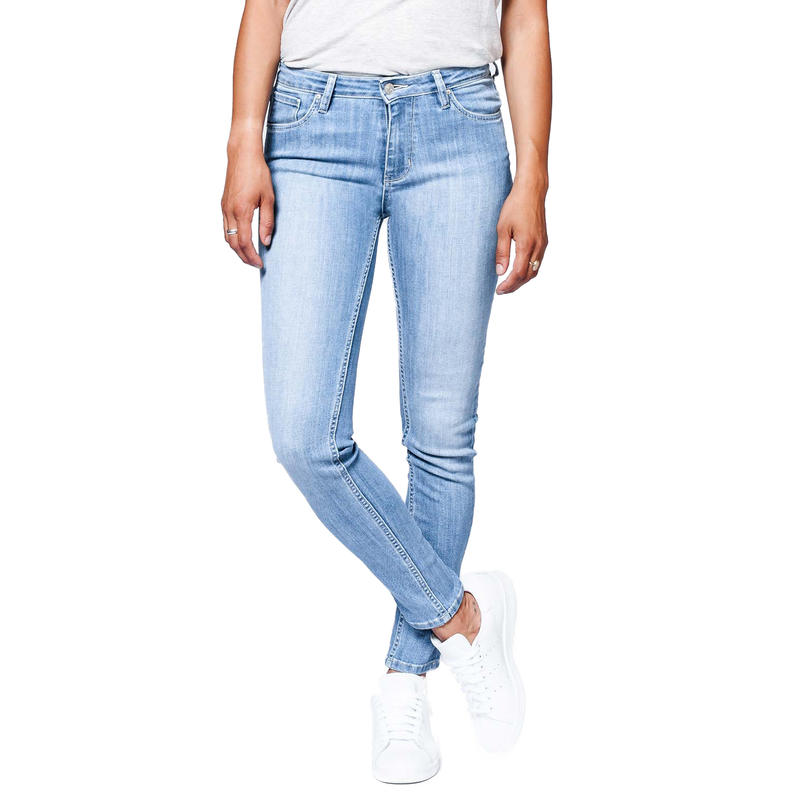 Jean Skinny Pierre légèrement délavée
