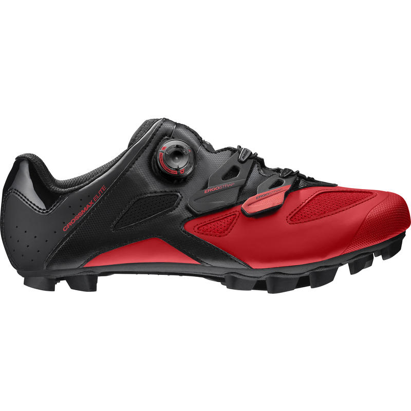 Chaussures de vélo Crossmax Elite Noir/Rouge vif