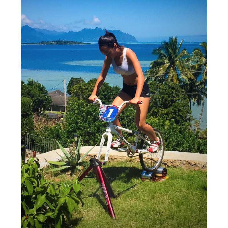 omnium portable bike trainer