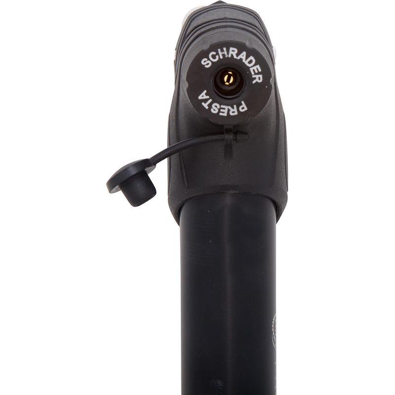 Presta//Schrader Black Planet Bike Micro Mite II Dual Stage Mini Frame Pump