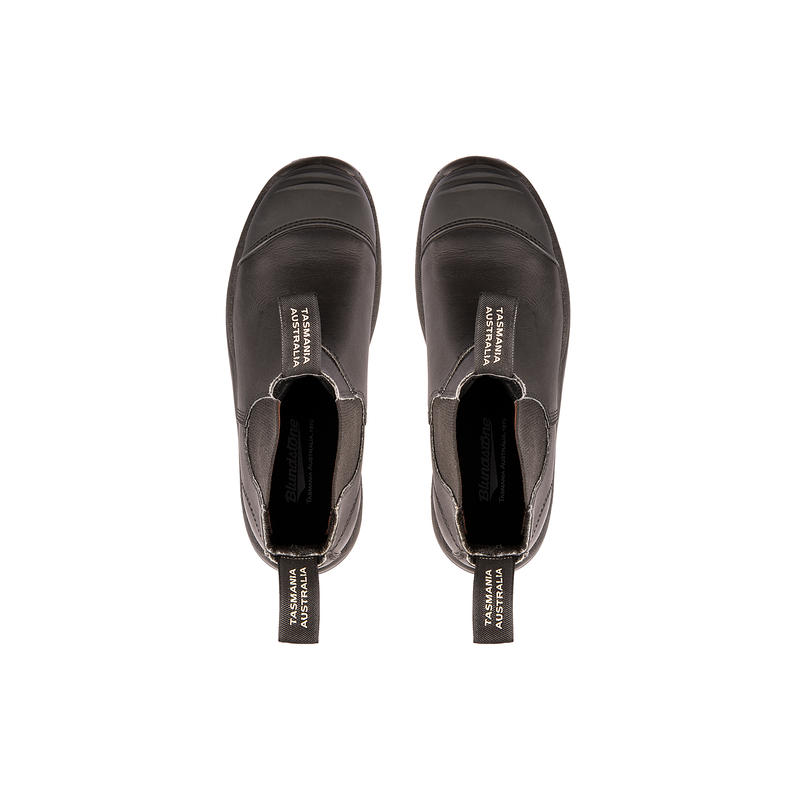 Blundstone CSA Green Patch 168 Steel Toe Safety Boots with Rubber Guard