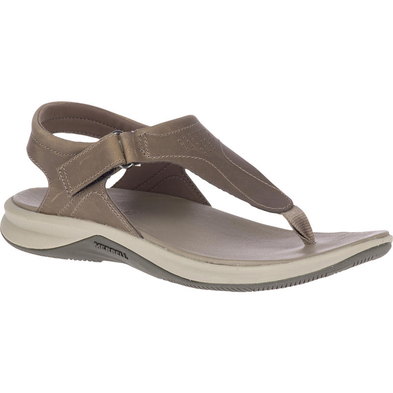 Merrell Tide Riser Luna T Trap Leather Sandals - Women's | MEC