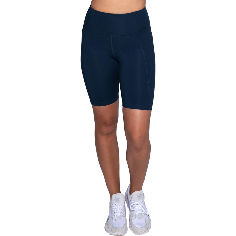 women's high rise bike shorts