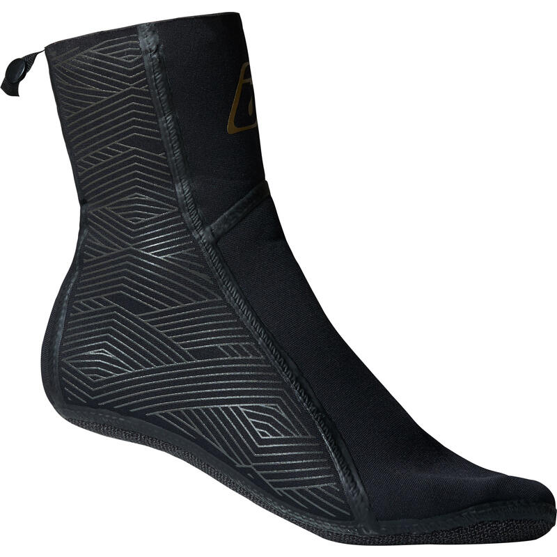 Chaussettes Néoprène Longues Plongée - Anti-UV, Antidérapantes, Protection Pieds/Jambes Eau Froide, Surf, Natation
