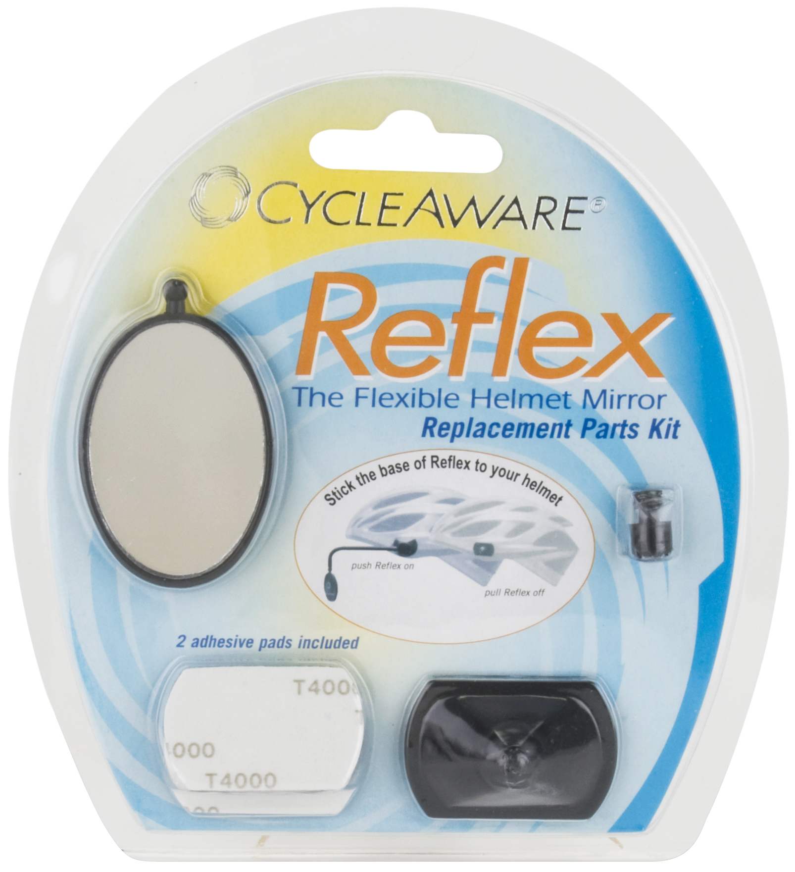 CycleAware Reflex Mirror Replacement Parts Kit MEC