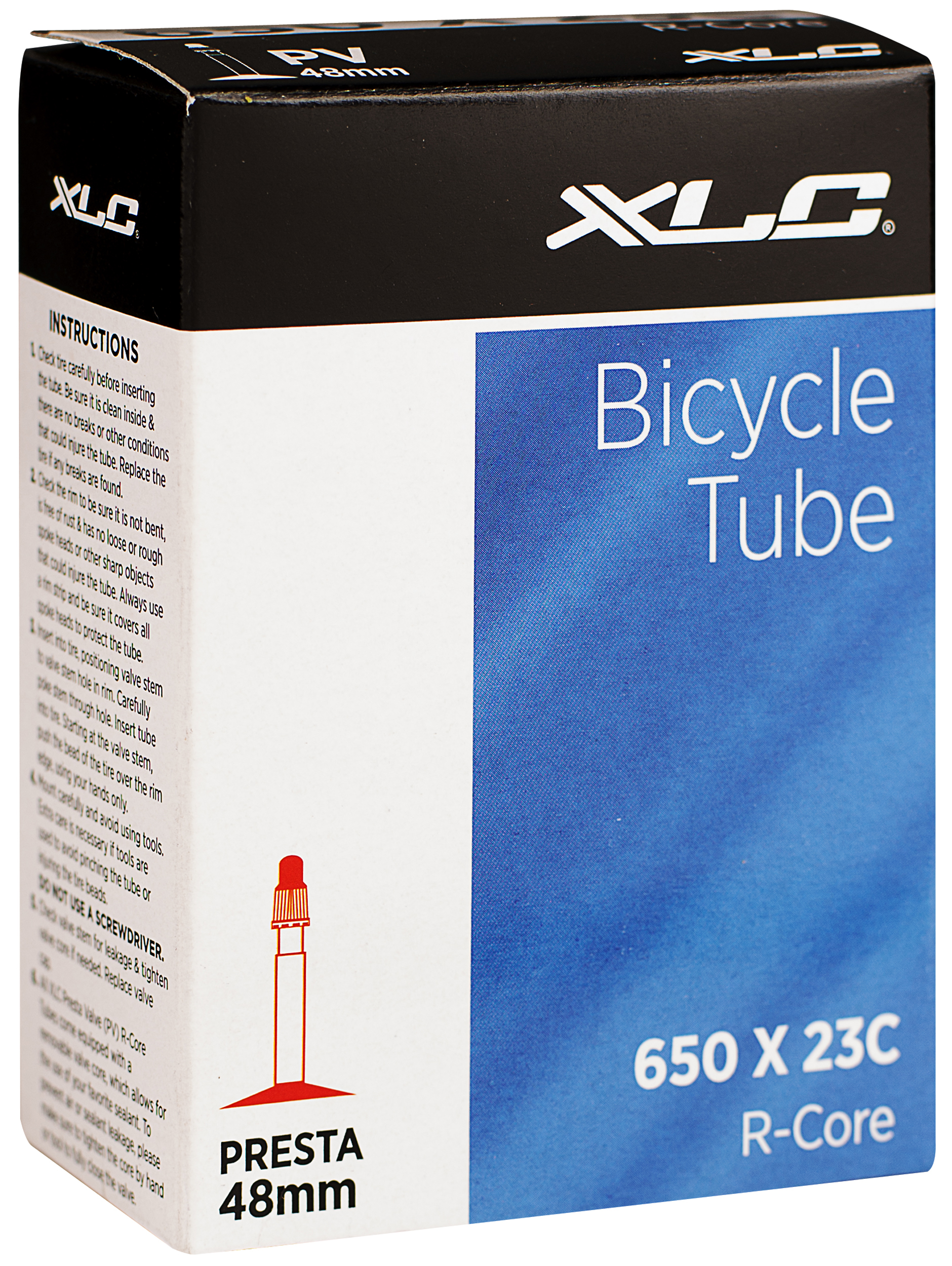 XLC 700/" X 28//32C-----48mm PRESTA VALVE BICYCLE TUBE