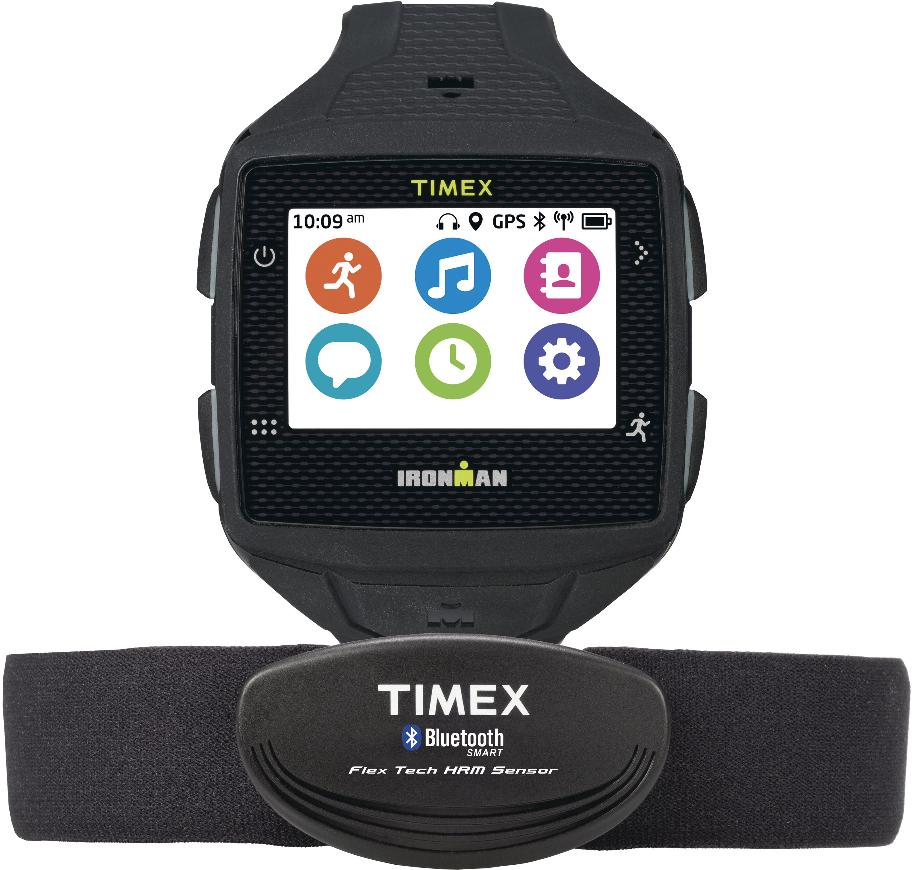timex digital flex tech hrm sensor