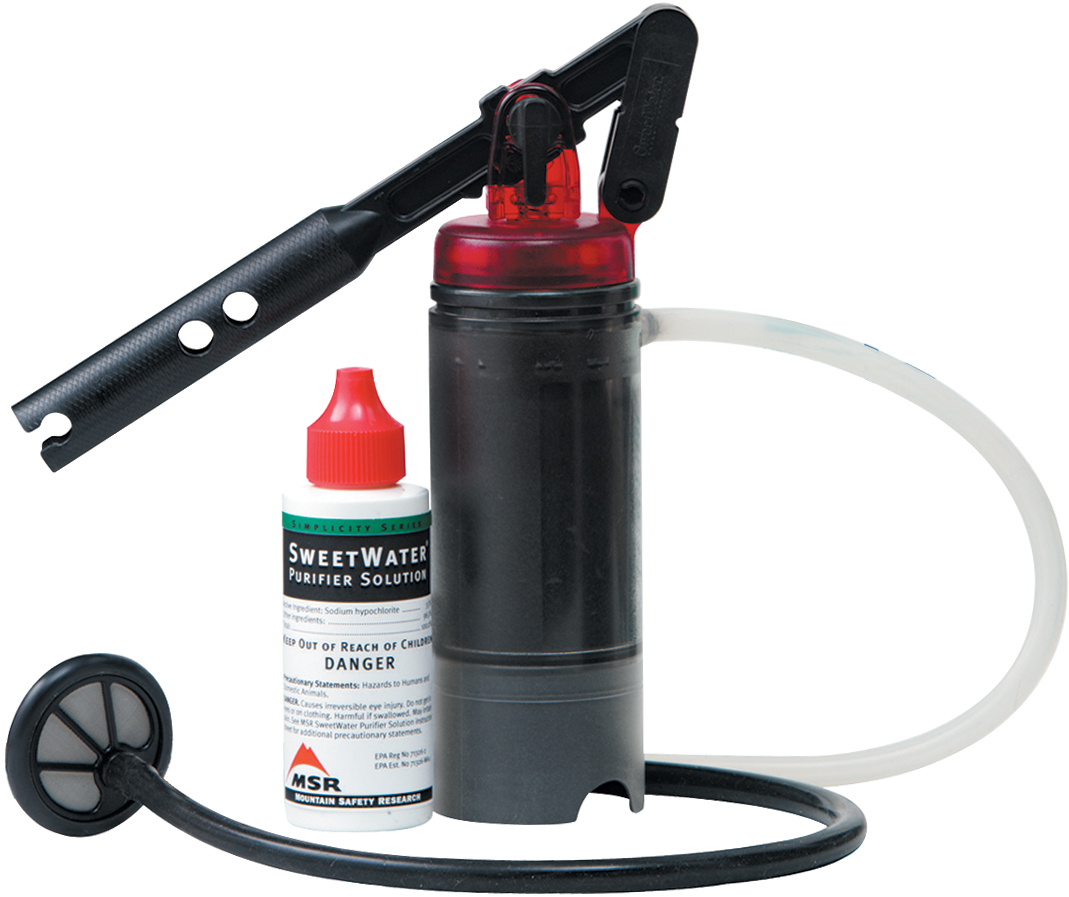 MSR Sweetwater Microfilter Purifier System MEC