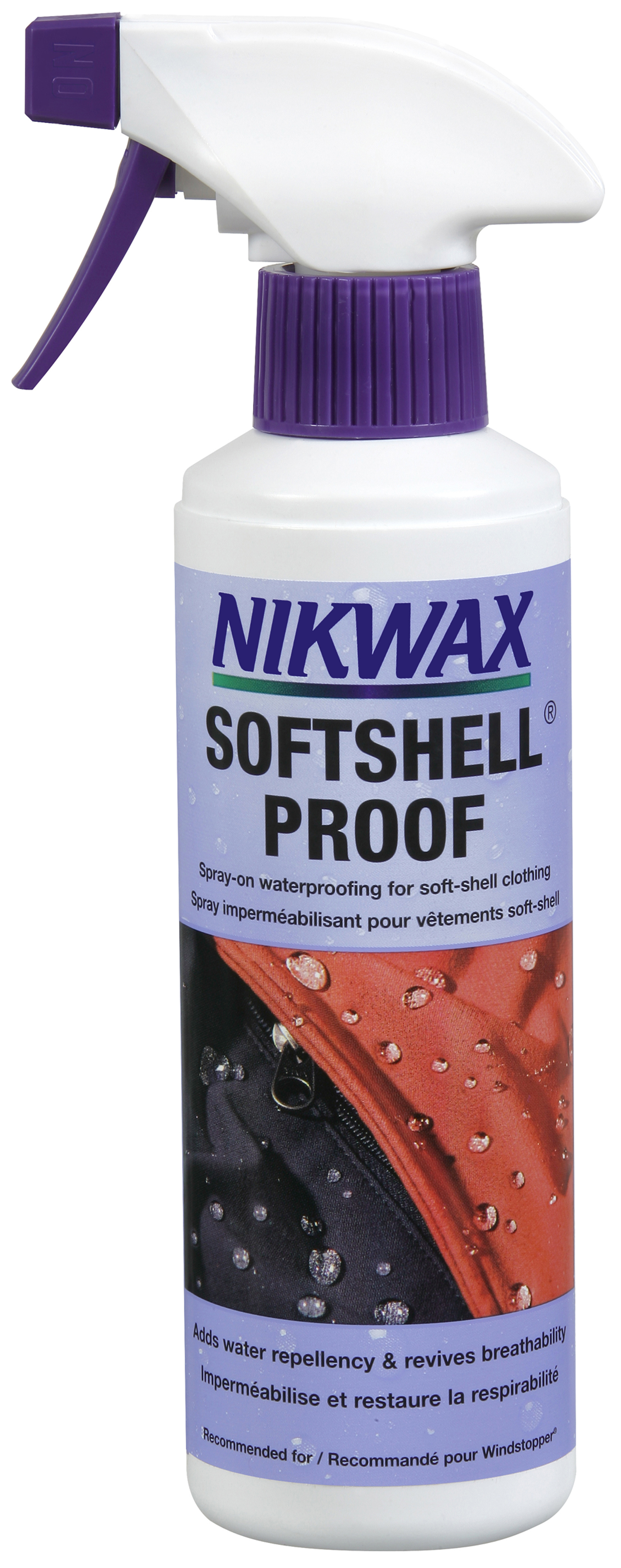Nikwax Soft Shell Proof Water Repellent Spray 300ml MEC