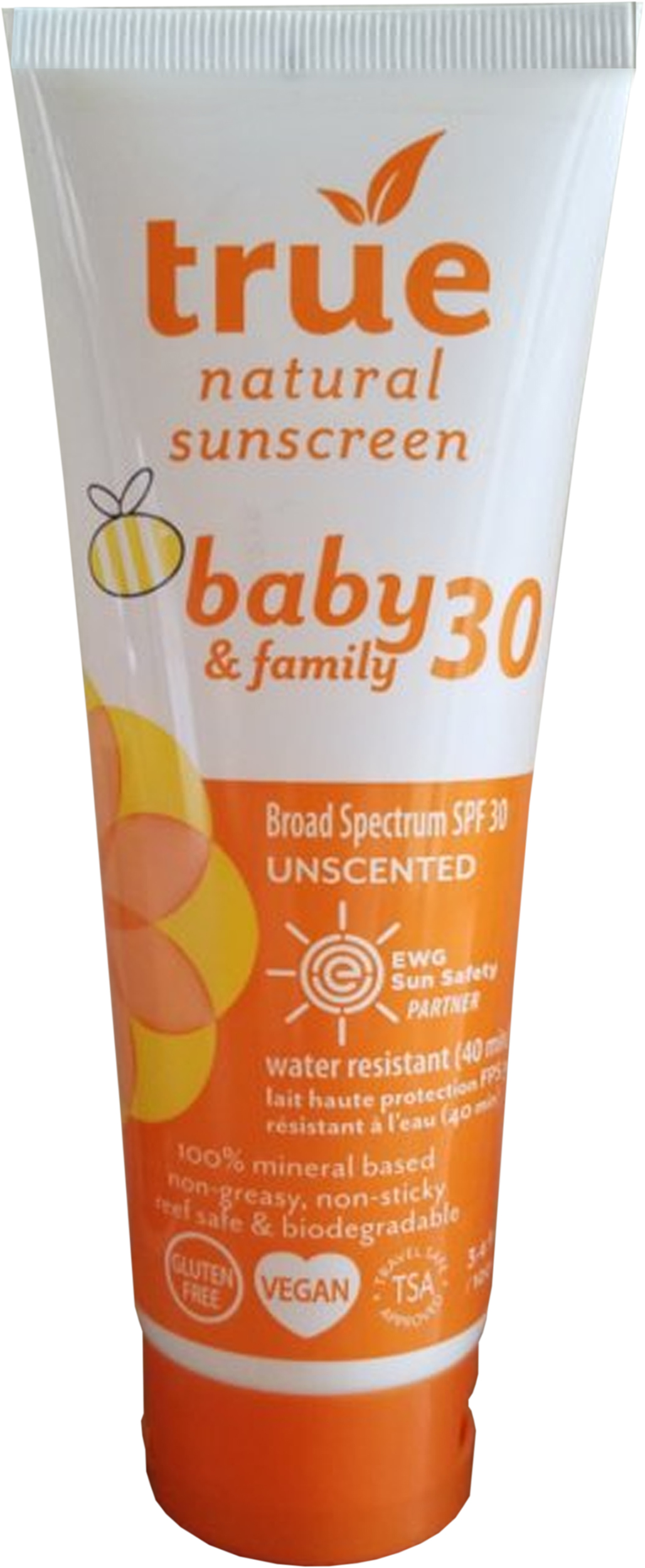 True Natural Spf30 Broad Spectrum Baby Family Unscented