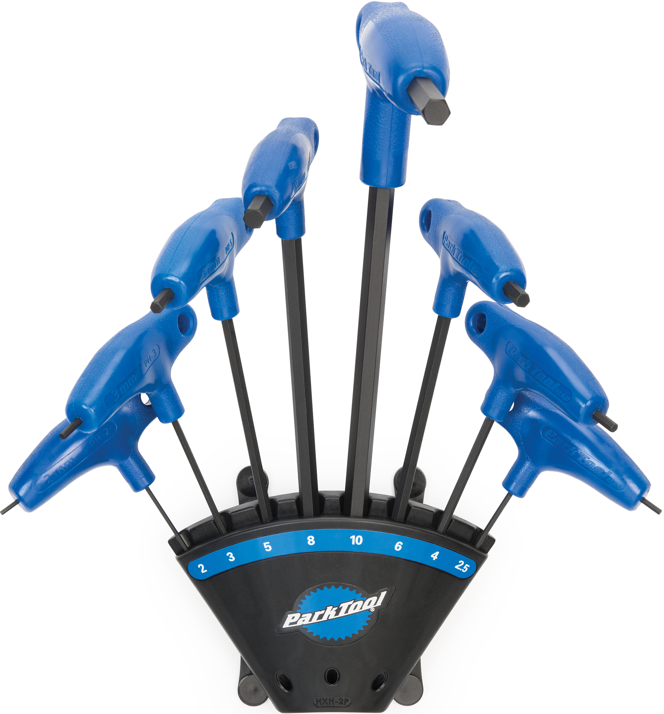 Park Tool TWS-1 8-Piece L-Shaped Torx Compatible Bicycle Wrench Set with Holder