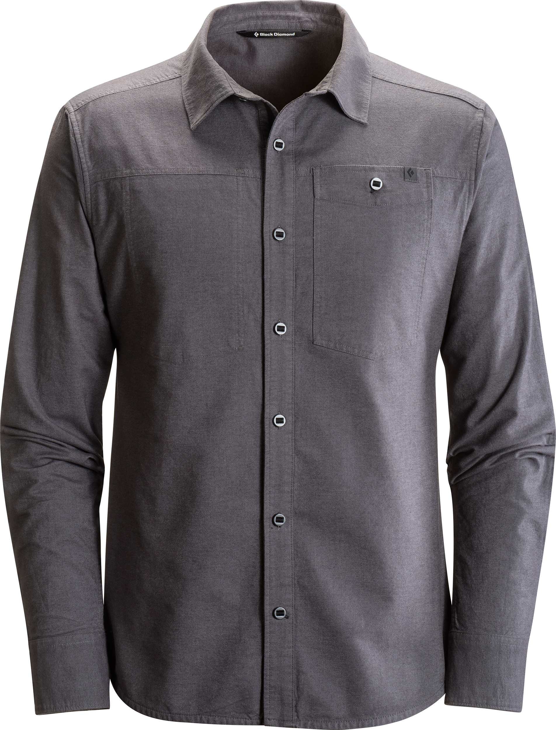 Chocolate Mens X Diamond Long Sleeve Flannel Buttondown Shirt