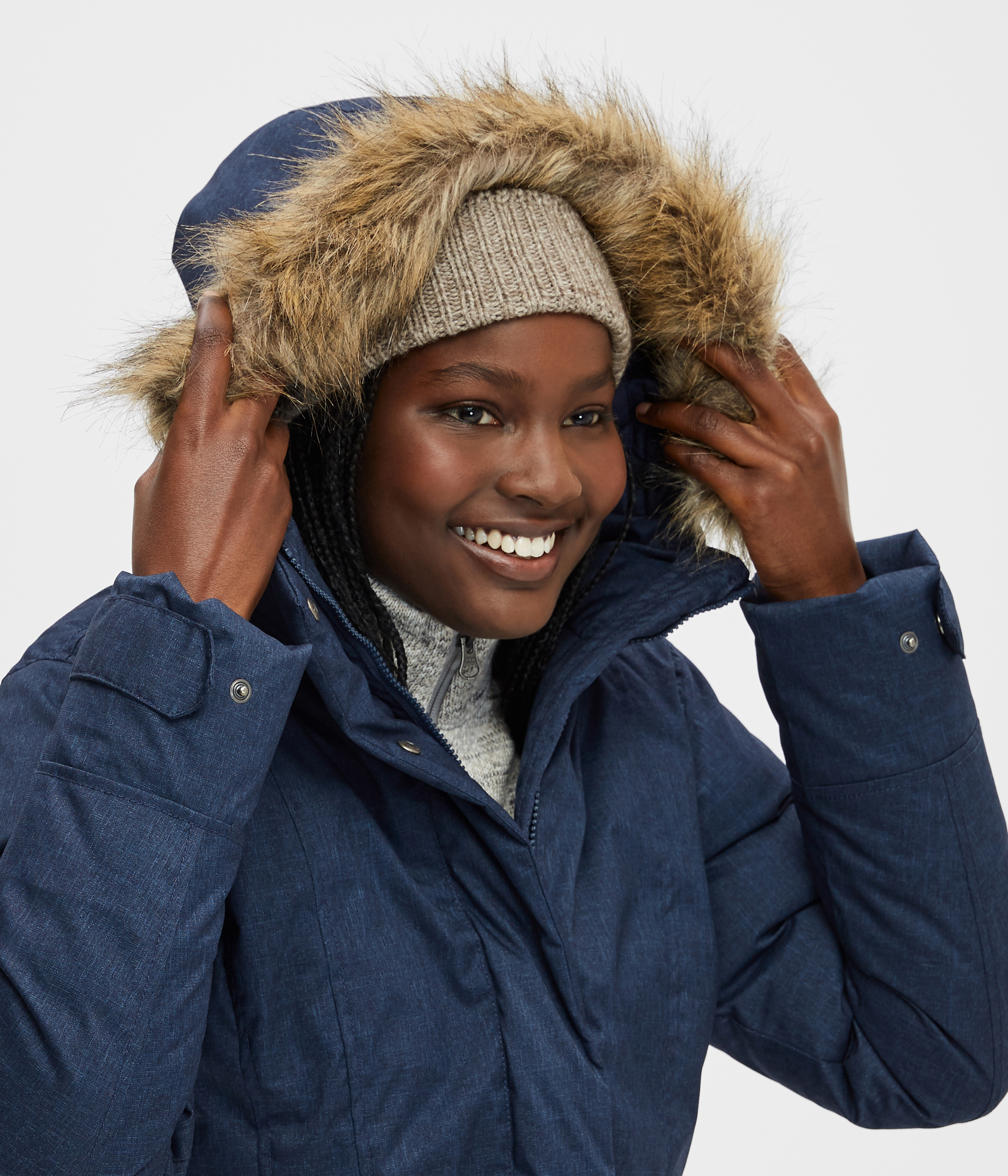 talbots quilted coat