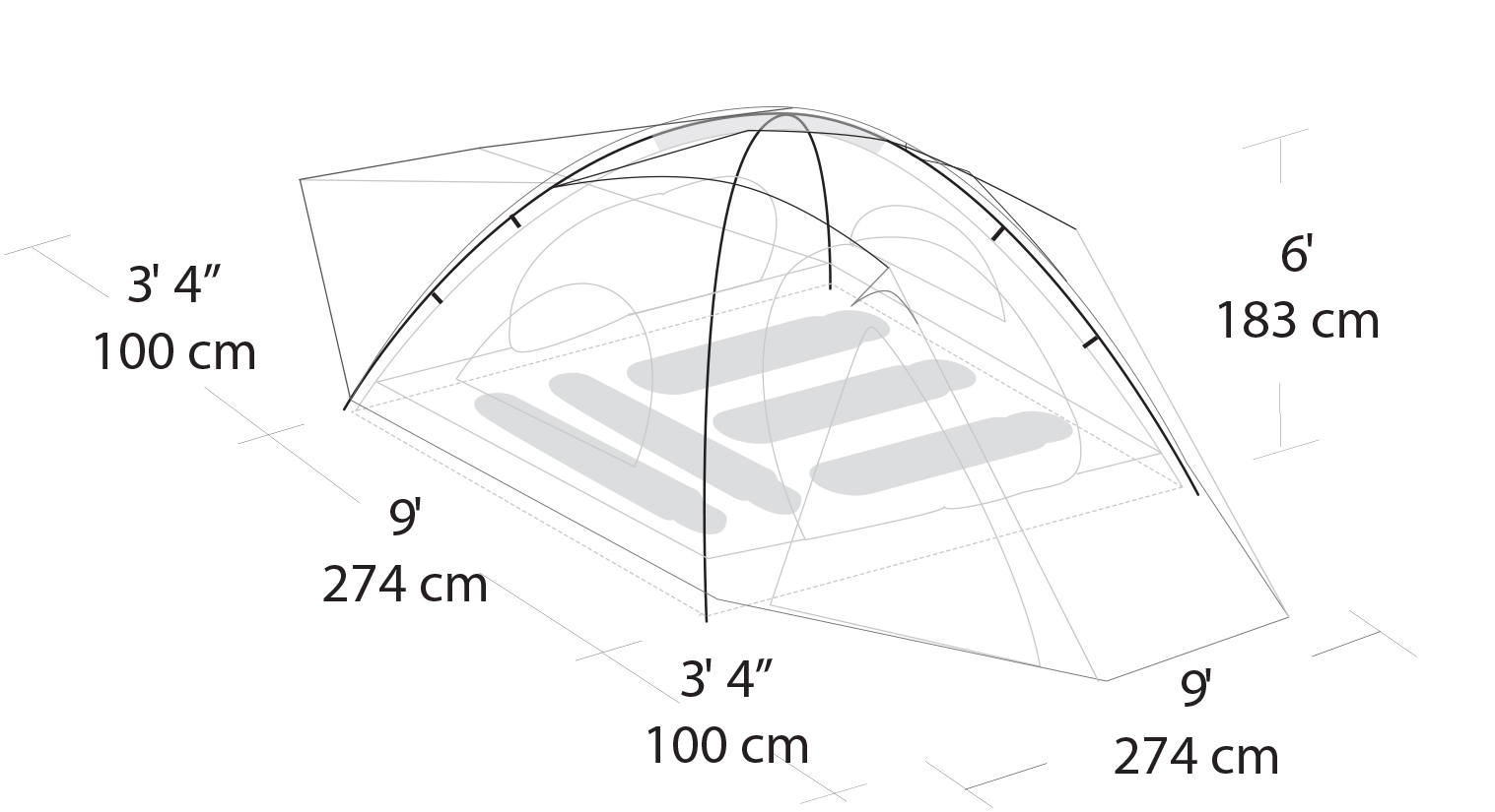 Eureka! Kohana 5Person Tent MEC