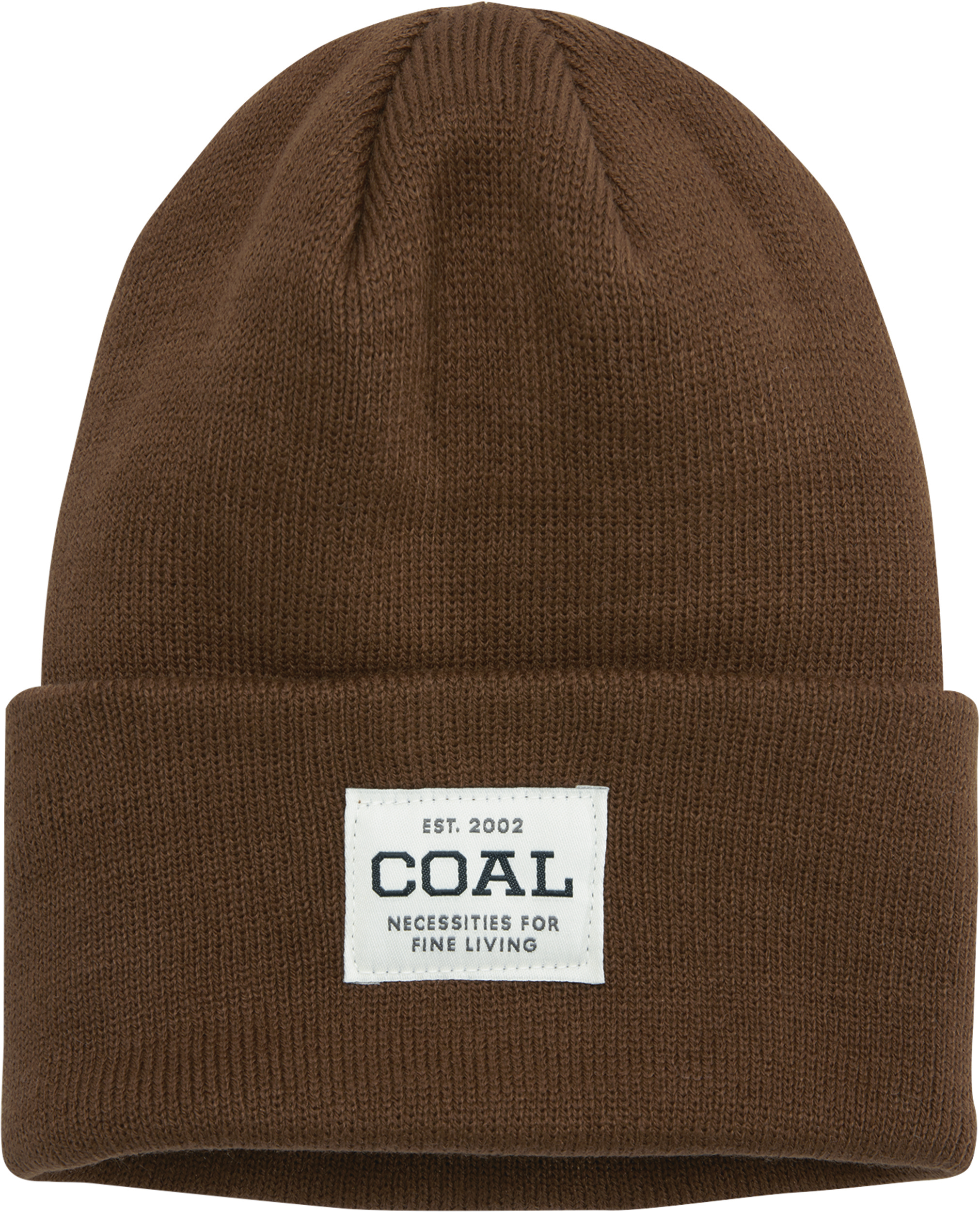 Coal Unisex The Frena Solid Beanie//Light Grey Marl