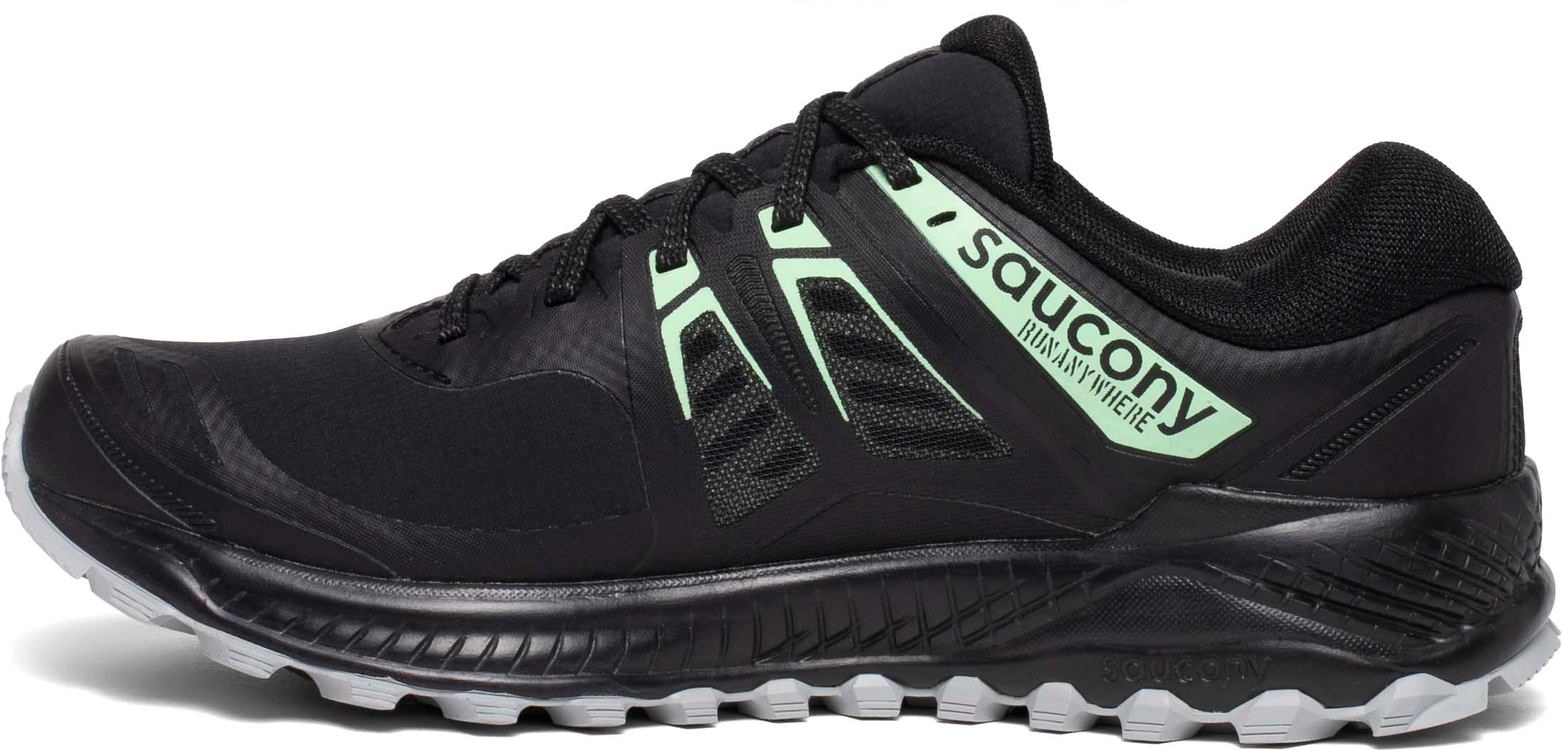 Saucony Women's Peregrine 8 Ice+ Trail Running Shoe | Vibram Artic Grip Outsole For Ice & Snow | EVERUN Cushioning