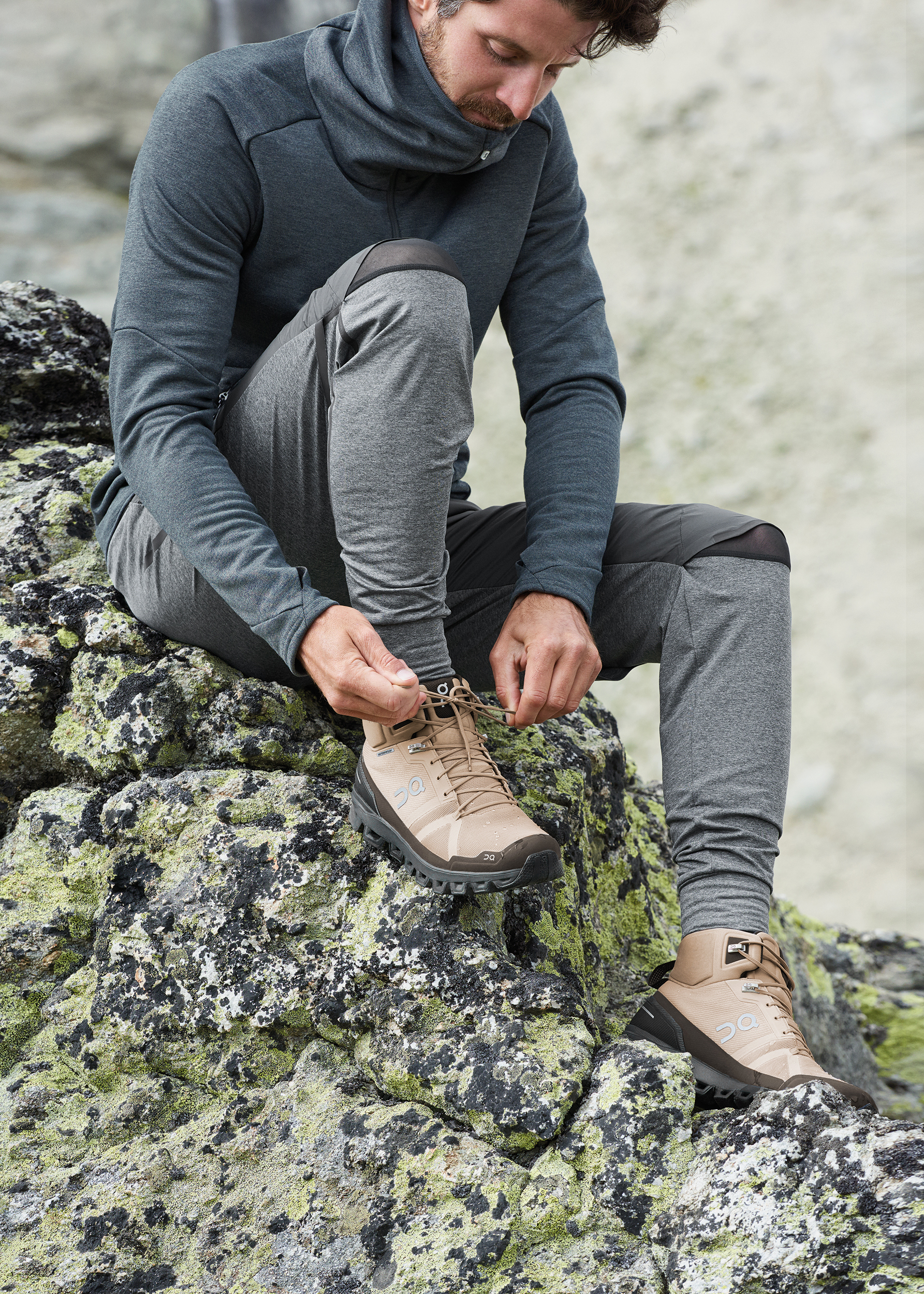 on cloud hiking boots