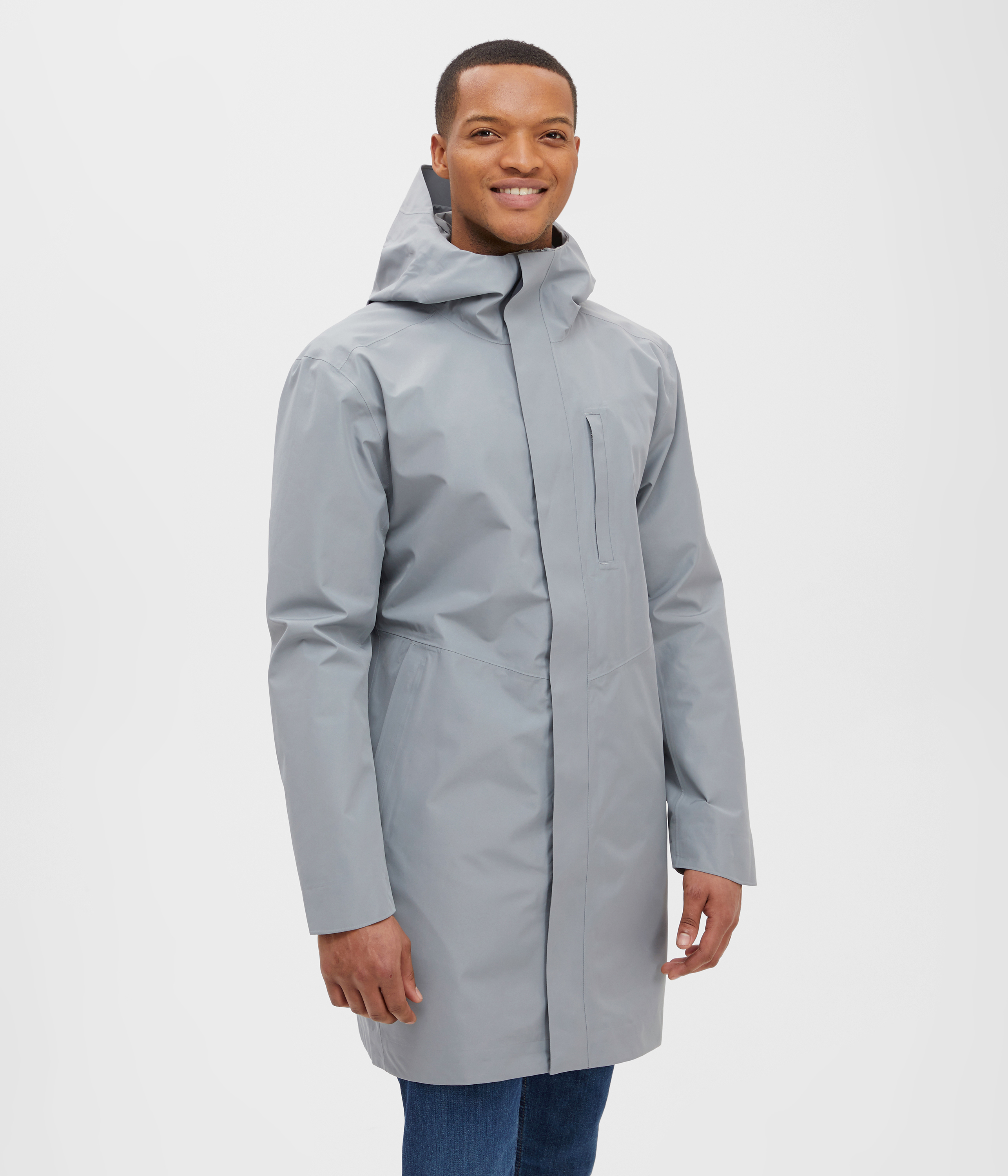 Gore tex full length raincoat clearance