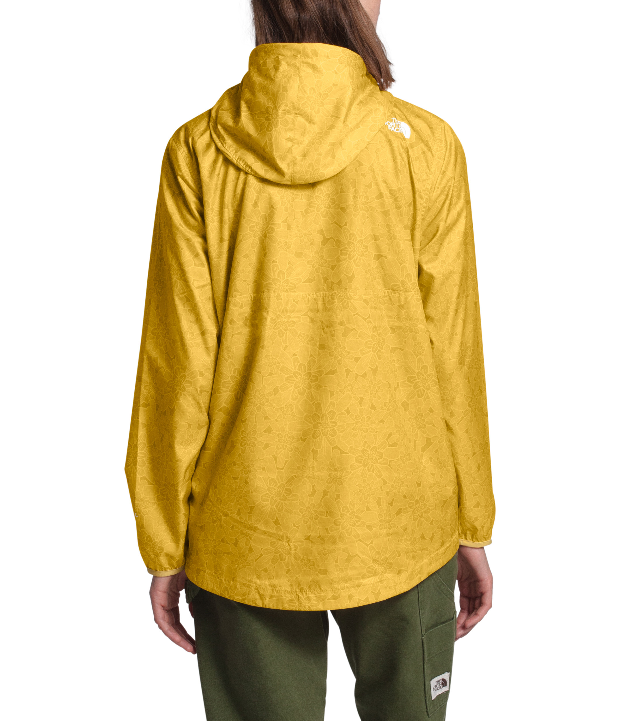 north face printed fanorak