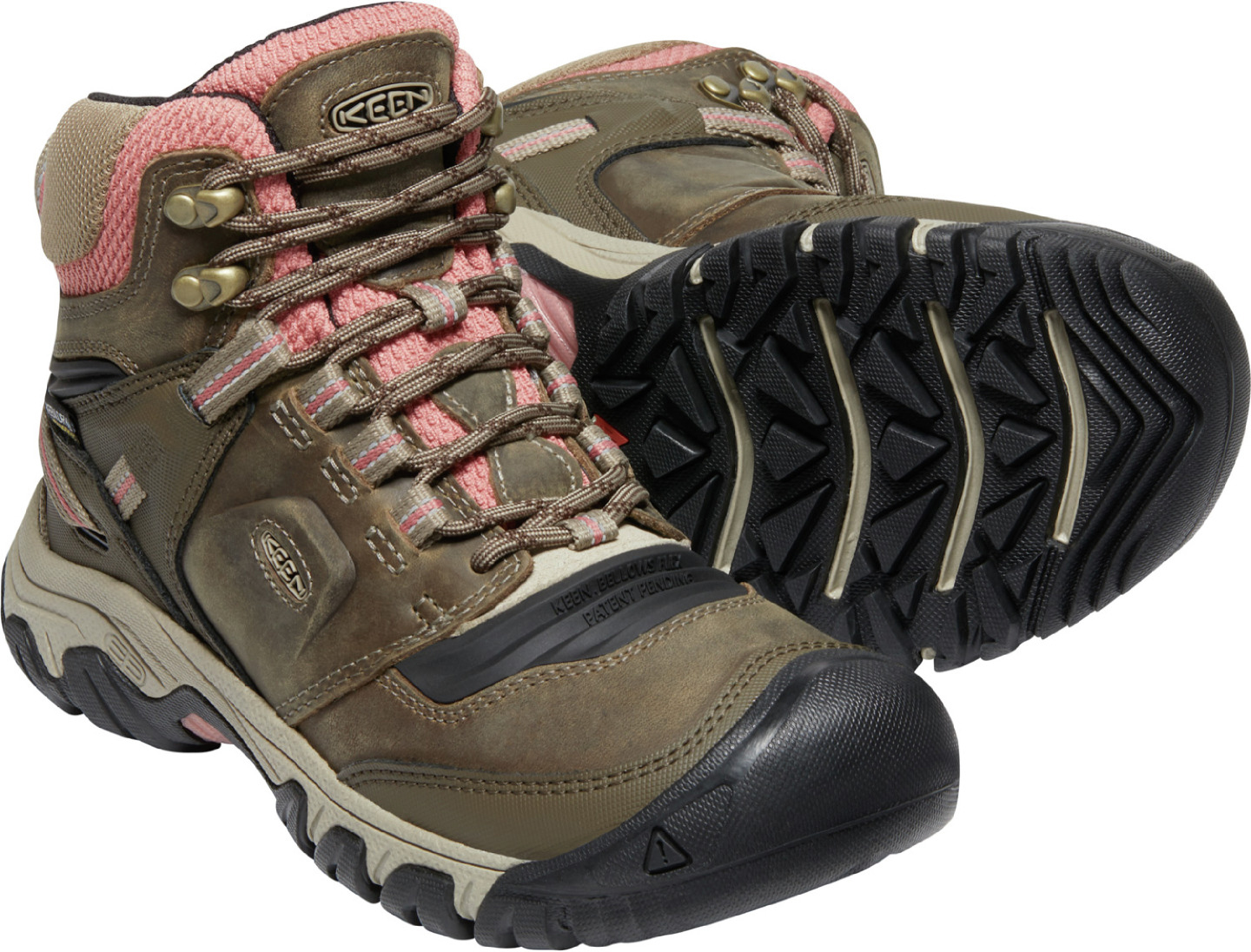 Keen Ridge Flex Mid Waterproof Light Trail Shoes Women's MEC