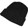 Tuque en laine mérinos Noir