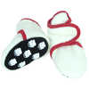 Chaussons en laine polaire Blanc berbère