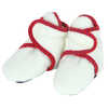 Chaussons en laine polaire Blanc berbère