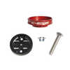 Support Gravity Cap pour cyclomètres de Garmin Rouge vif