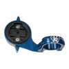 Support de barres TT pour cyclomètres Garmin Bleu