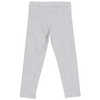 Collant en coton biologique Flora Gris clair chiné