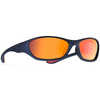 Lunettes de soleil Whiz Marine métallique Soft Touch/Brun/Rouge Revo