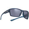 Norrish Sunglasses Soft Touch Metallic Navy/Grey w/Silver FlashMirror