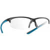 Lunettes de soleil Compass Gris métallique mat/Transparent