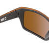 Lunettes de soleil Topline Gris métallique Soft Touch/Brun/Éclat argent