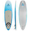 Surf à pagaie Surfer Semi-PVC de 8 pi 6 po Ciel