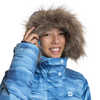 Manteau Flute Imprimé brumeux brise bleu