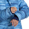 Manteau Flute Imprimé brumeux brise bleu