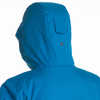 Manteau Vortex Bleu turc/Imprimé tissage éclipse