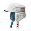 Bonnet réversible Amis des pins/Bleu épique