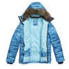 Manteau Flute Imprimé brumeux brise bleu
