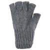 Gants sans doigts Ragg Wool Charbon de bois
