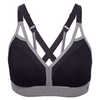 Soutien-gorge Curvy Strappy Noir/Granite chiné