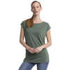 Marikea Short-Sleeved Top Mineral Green Heather